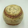 1944 St. Louis Cardinals World Series Champs Team Signed Baseball With JSA COA