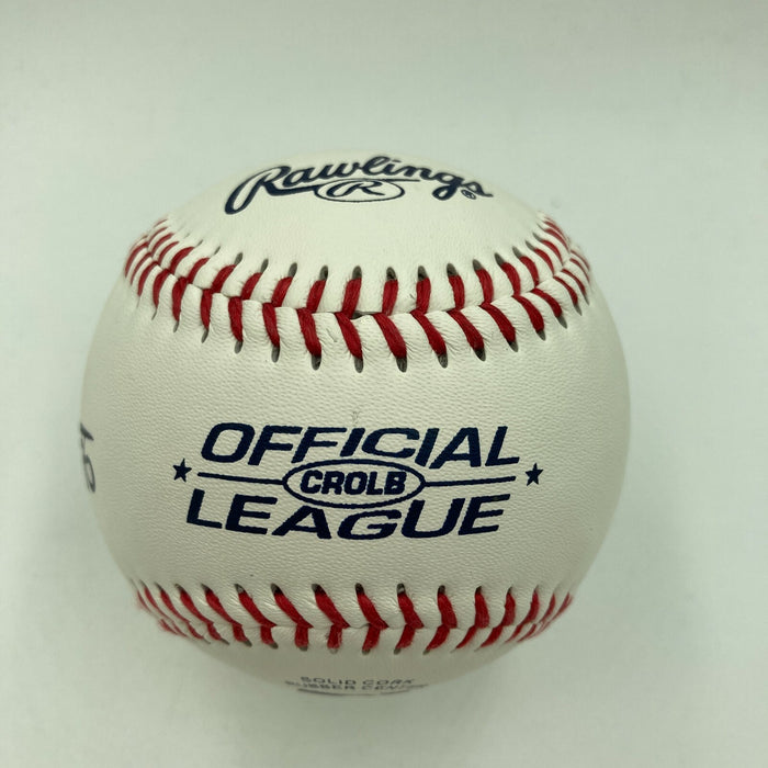Troy Brown Signed Autographed Baseball New England Patriots Beckett COA