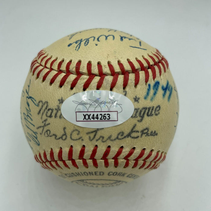 Beautiful 1949 St. Louis Cardinals Team Signed Baseball JSA COA