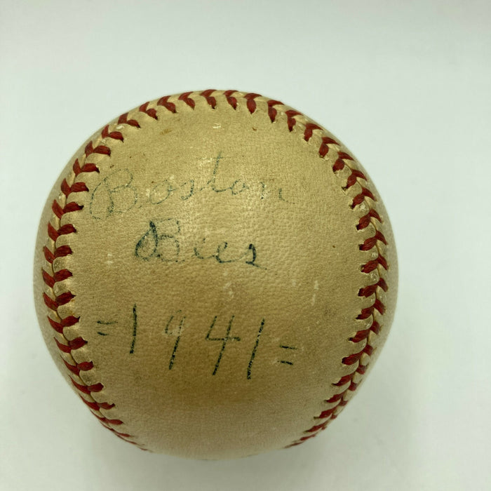 Earliest Known Casey Stengel 1941 Single Signed National League Baseball JSA COA