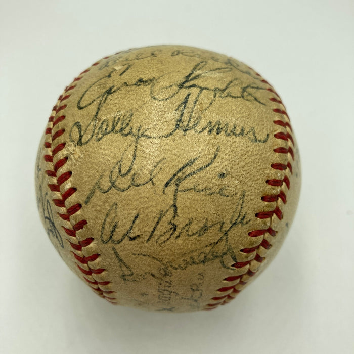 1949 St. Louis Cardinals Team Signed National League Baseball Stan Musial JSA