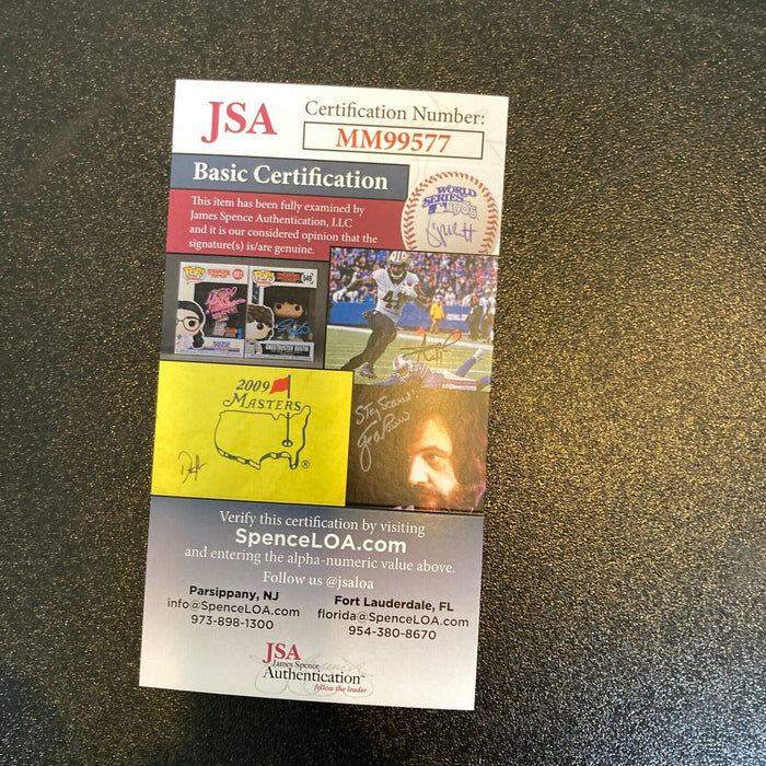 Arlo Guthrie Signed Autographed Handkerchief With JSA COA Country Music Star