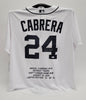Miguel Cabrera Signed Detroit Tigers Signed STAT Jersey PSA DNA COA