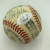 1970's HOF Multi Signed Baseball Earl Averill Burleigh Grimes JSA COA