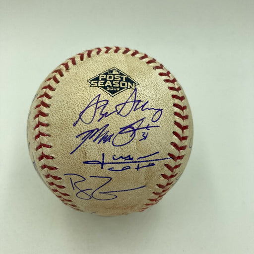 2019 Washington Nationals Team Signed NLCS Postseason Game Used Baseball PSA DNA