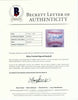 Beautiful Kirby Puckett Signed Commemorative Photo Baseball Beckett COA