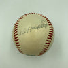 Beautiful Cal Hubbard Single Signed American League Baseball PSA DNA COA HOF