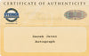 Derek Jeter "2337 Hits Passed Bernie" Signed 2007 Game Used Base Steiner COA