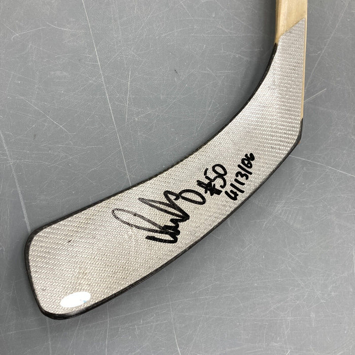 Alex Ovechkin Signed #50 4/13/06 Authentic Game Model Hockey Stick Steiner