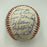 1961 New York Yankees World Series Champs Team Signed Baseball Mickey Mantle JSA