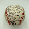 Roger Maris Sandy Koufax Mays Aaron Hall Of Fame Multi Signed Baseball JSA COA