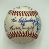 1970's Old Timers Day Signed Baseball Casey Stengel Pee Wee Reese