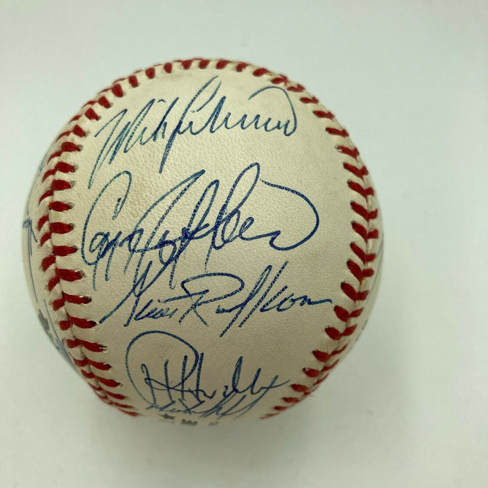 1996 Philadelphia Phillies Team Signed Official National League Baseball
