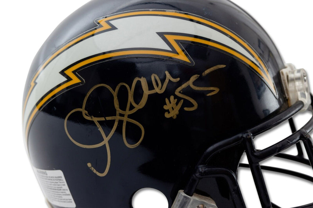 Junior Seau Signed 1999 San Diego Chargers Riddell Pro Model Helmet PSA DNA COA