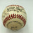 1985 Baseball Hall Of Fame Veterans Committee Signed Baseball With Stan Musial