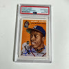 1954 Topps Hank Aaron Signed Autographed Rookie Rc RP Baseball Card PSA DNA COA