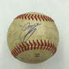 Corey Seager 2013 Pre Rookie Signed Game Used Minor League Baseball With JSA COA