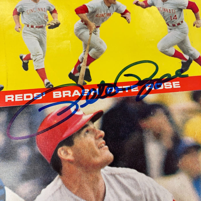 Pete Rose Signed Vintage 1968 First Sports Illustrated Magazine PSA DNA