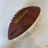 2005 Baltimore Ravens Team Signed Wilson NFL Football 40+ Sigs JSA COA