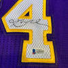 Kobe Bryant Signed 2010-11 Los Angeles Lakers Game Issued #24 Jersey Beckett COA