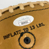 Johnny Unitas & Franco Harris Signed Vintage Spalding Football JSA COA