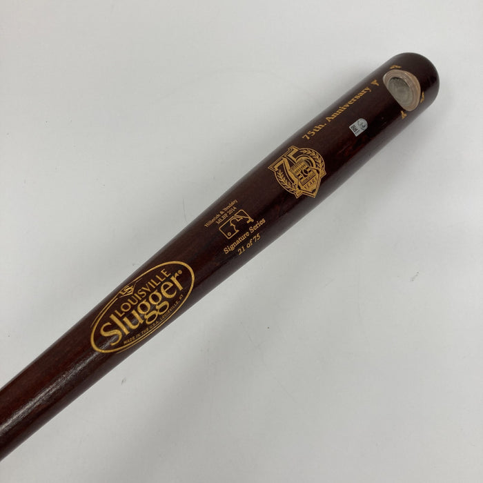 2014 HOF Induction Signed Bat Greg Maddux Tom Glavine Bobby Cox Frank Thomas MLB