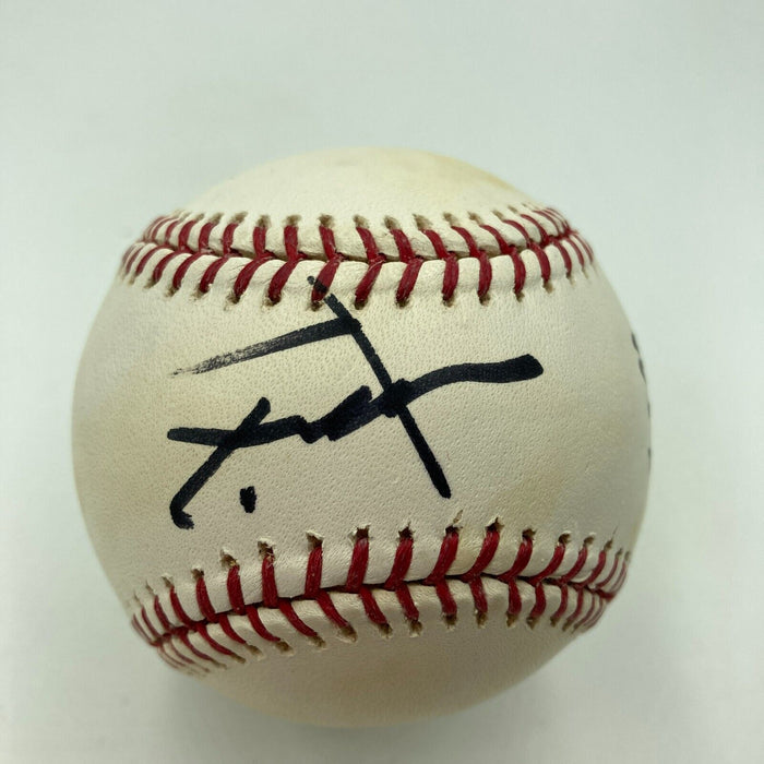 Linkin Park Band Signed Baseball 6 Signatures With Chester Bennington JSA COA