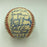 1969 Chicago Cubs Team Signed Vintage National League Baseball Ernie Banks JSA