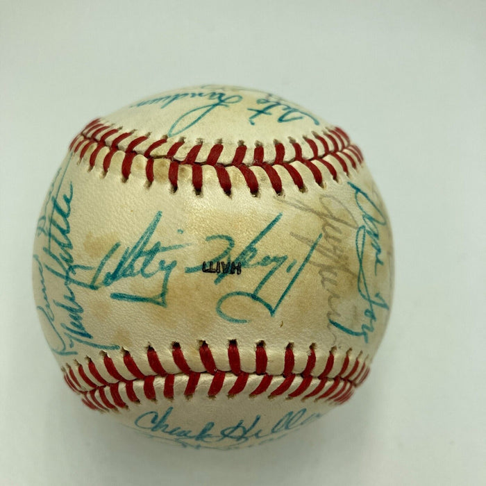 1982 St. Louis Cardinals World Series Champs Team Signed Baseball JSA COA