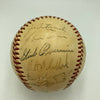 1951 Yankees World Series Champs Team Signed Baseball Mickey Mantle Rookie BAS