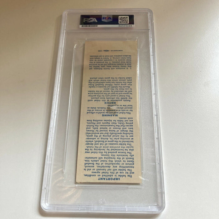 Dan O'brien Signed Autographed 1979 All Star Game Ticket PSA DNA