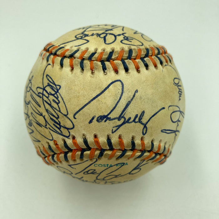 1992 All Star Game Team Signed Baseball Kirby Puckett Cal Ripken Jr. JSA COA