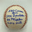 Bill Mazeroski Signed Heavily Inscribed Career STAT Baseball Reggie Jackson COA