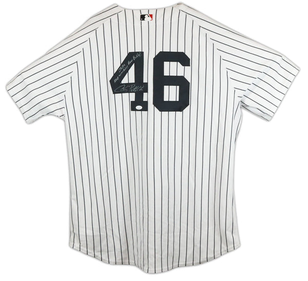 Andy Pettitte Signed NY Yankees Jersey Inscribed To Joba Chamberlain JSA COA