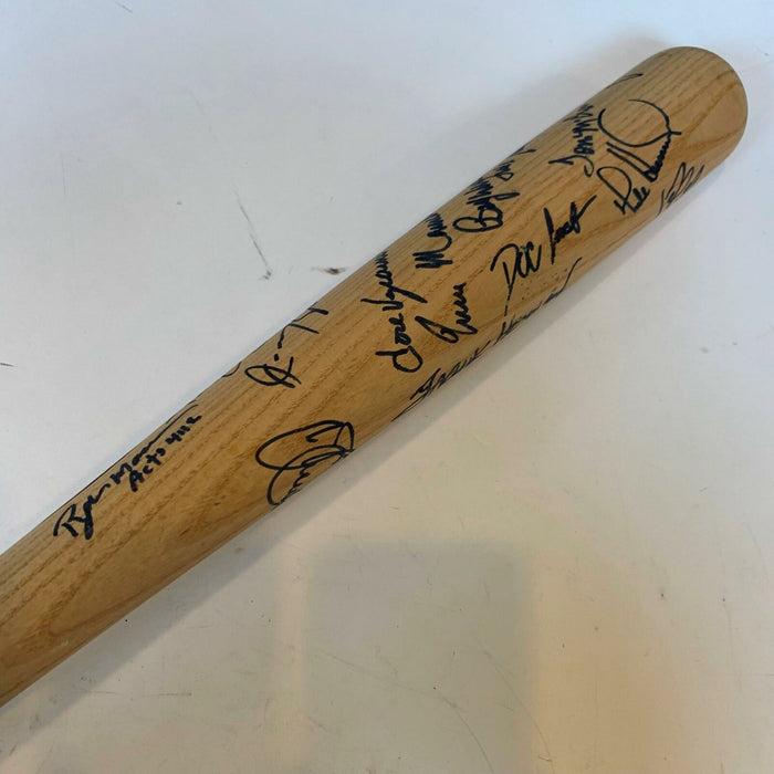 1994 New York Mets Team Signed Autographed Baseball Bat