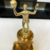 Historic Bill Russell 1954 NCAA MVP Award Basketball Trophy W/ Bill Russell COA