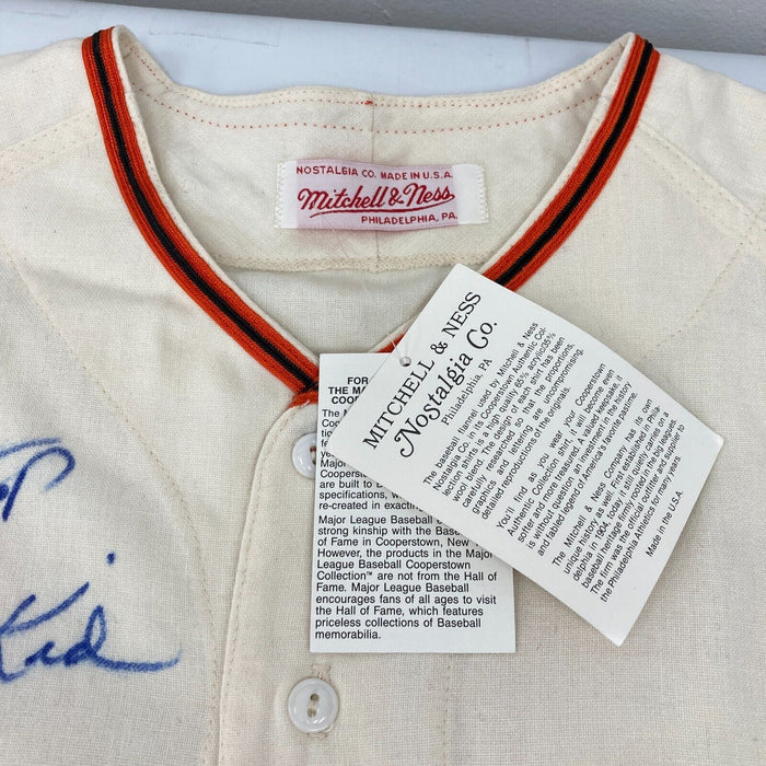 Willie Mays "Say Hey Kid" Signed Inscribed Authentic 1951 Giants Jersey Beckett