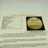 Beautiful 1940's Joe Dimaggio Playing Days Single Signed Baseball JSA COA