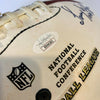 Hall Of Fame Legends Multi Signed Football With 15 Sigs JSA COA