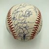 2001 Atlanta Braves Team Signed Baseball Chipper Jones Greg Maddux Tom Glavine