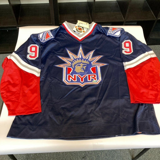 Wayne Gretzky Signed Authentic New York Rangers Game Jersey Upper Deck UDA COA
