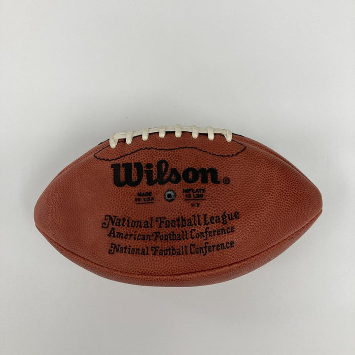 Sammy Baugh Signed Official NFL Football