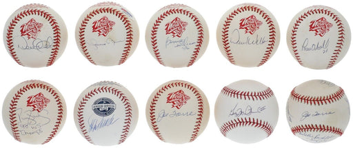 1998 New York Yankees WS Champs Team Signed Baseball Collection 51 Balls JSA COA