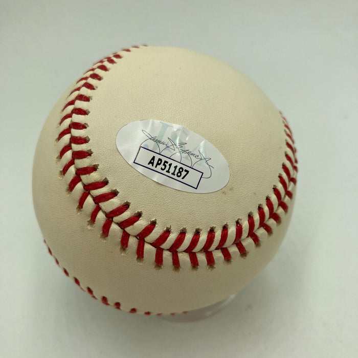 Mickey Rooney Signed Official National League Baseball Celebrity Auto JSA COA