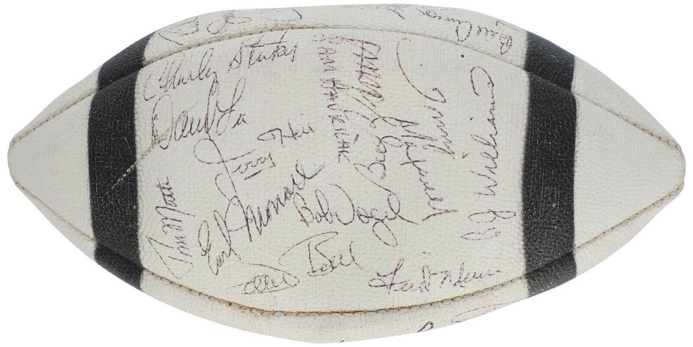 1970 Baltimore Colts Super Bowl V Champs Team Signed Football Johnny Unitas JSA