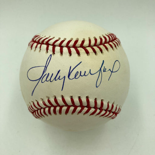 Sandy Koufax Signed Autographed Official Major League Baseball With Steiner COA