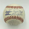 The Finest 1940 All Star Game Team Signed Baseball Jimmie Foxx Joe DiMaggio JSA