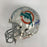 1972 Miami Dolphins Multi Signed Riddell Mini Football Helmet JSA COA