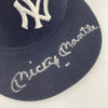 Mickey Mantle Signed New York Yankees Authentic Game Model Hat JSA COA