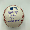 Ron Santo Signed Heavily Inscribed STAT MLB Baseball Beckett Certified